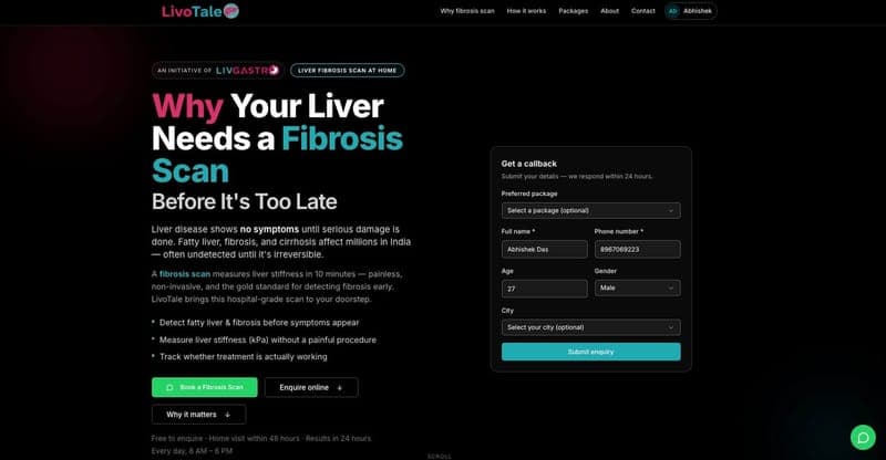 LivoTale Public Website